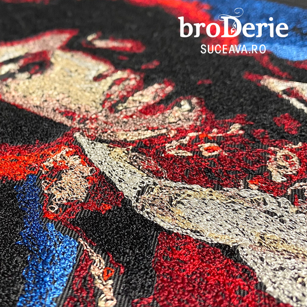 Jimi Hendrix broderie detaliu