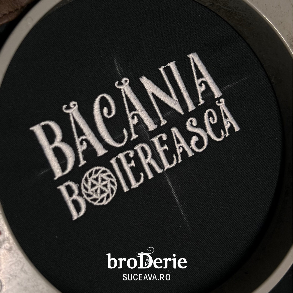 Logo brodat Bacania Boiereasca