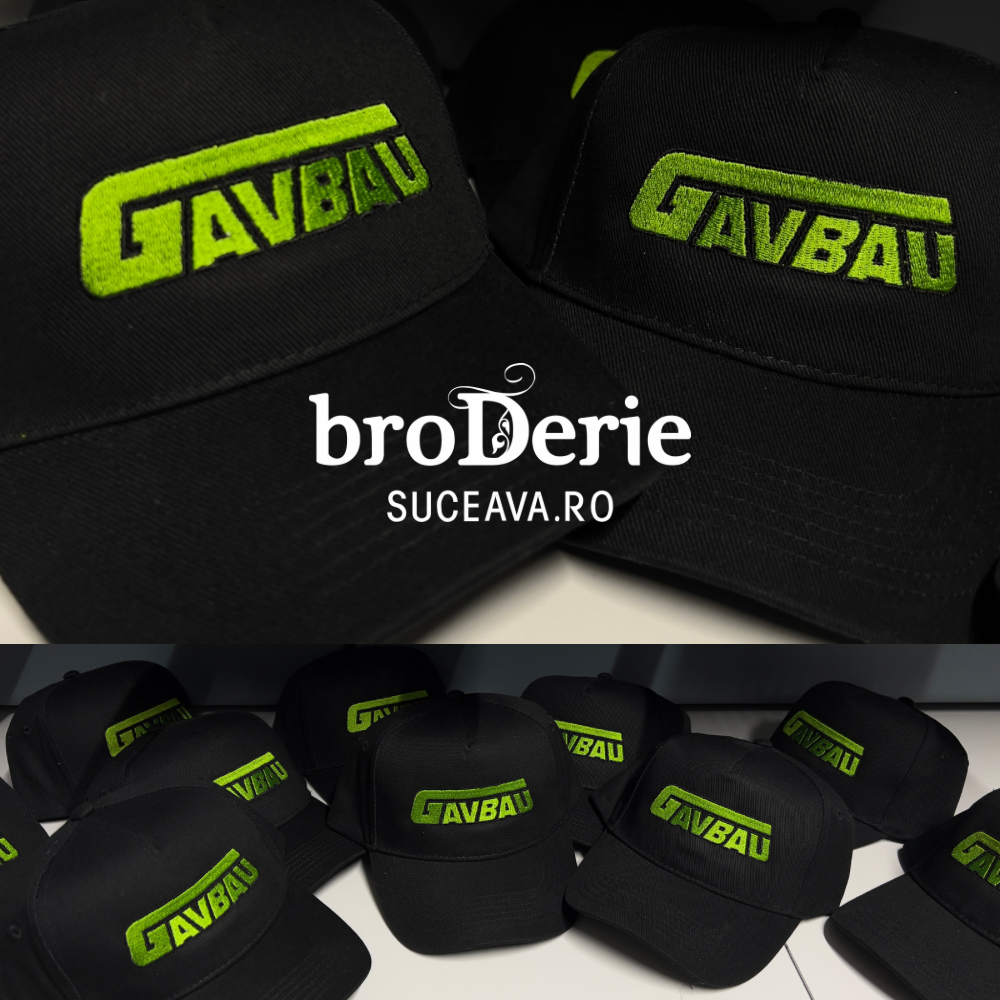 Sepci brodate cu logo GAVBAU