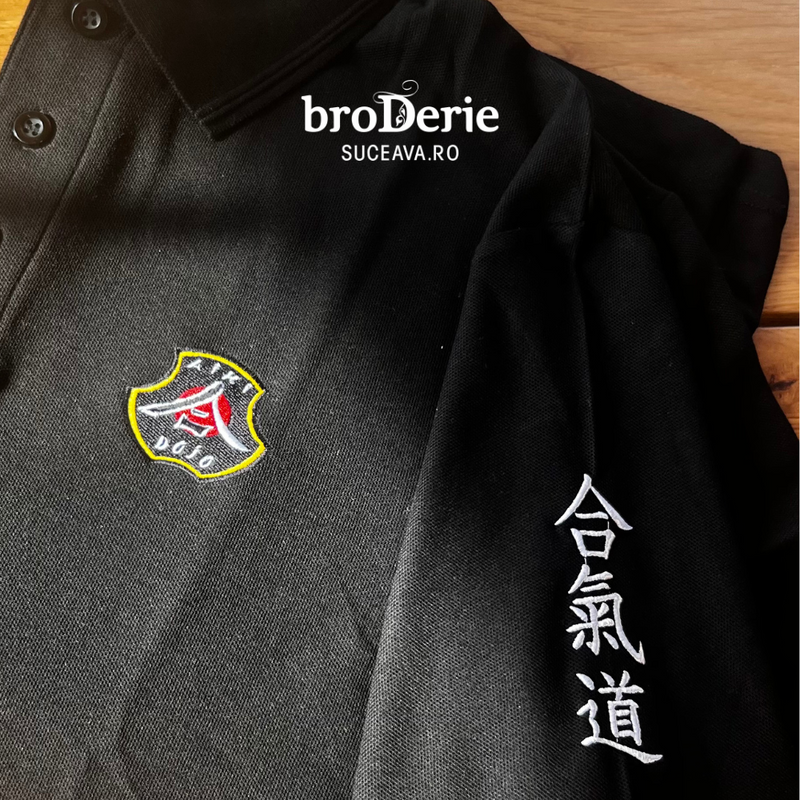 AIKI DOJO tricouri brodate