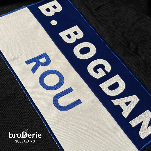 B. Bogdan brodat pe spate