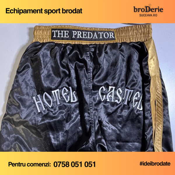 Pantalon sport brodat THE PREDATOR