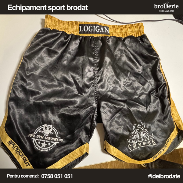 Echipament sport brodat