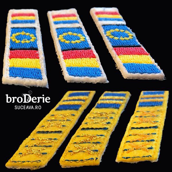 Embleme mici brodate