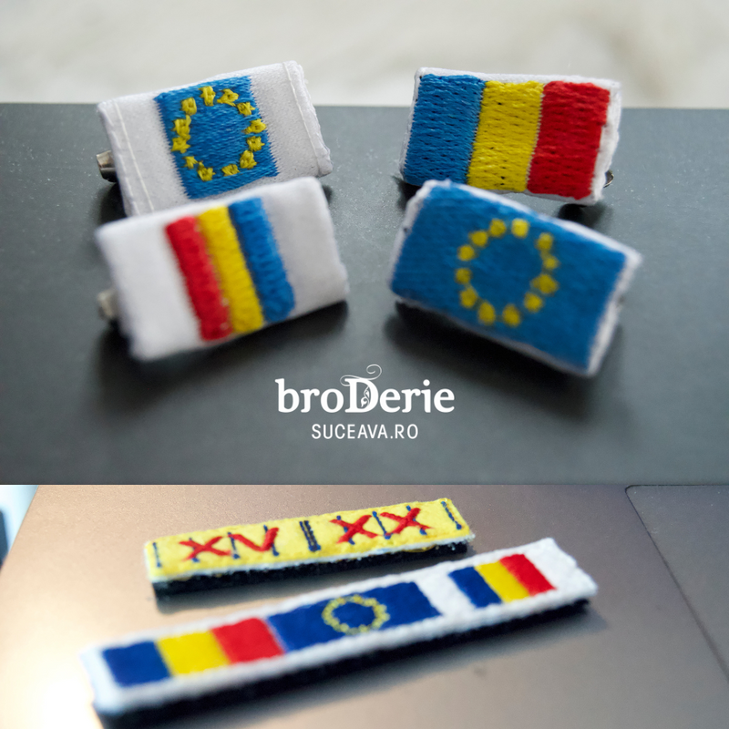 Embleme mici brodate