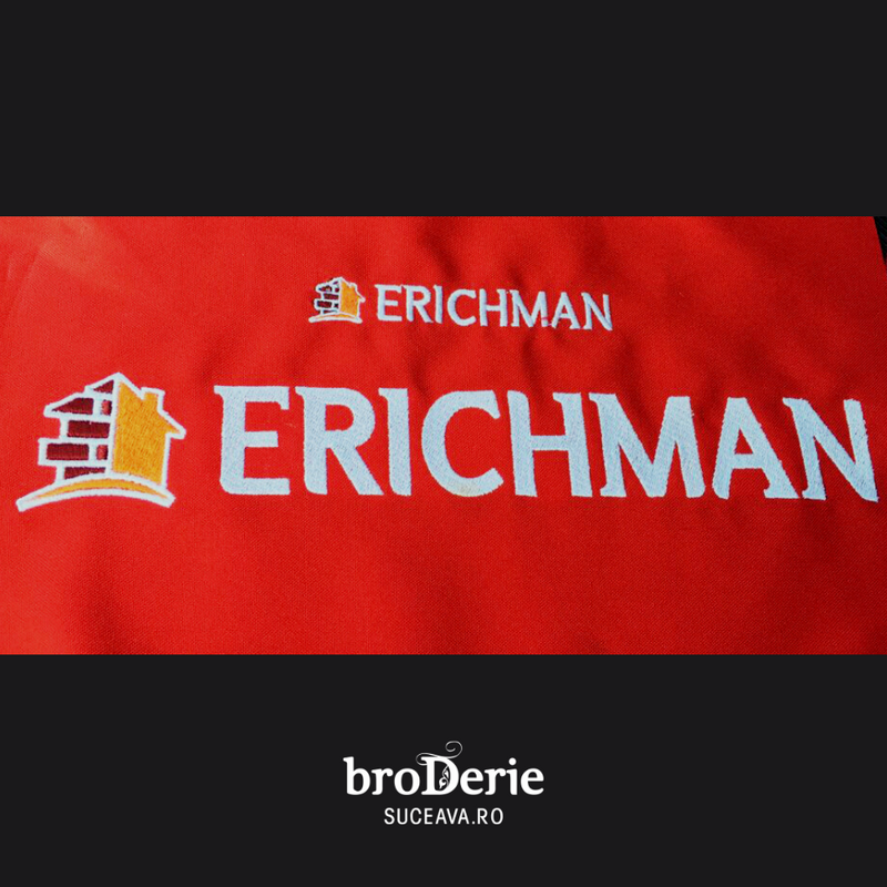 Logo brodat Erichman