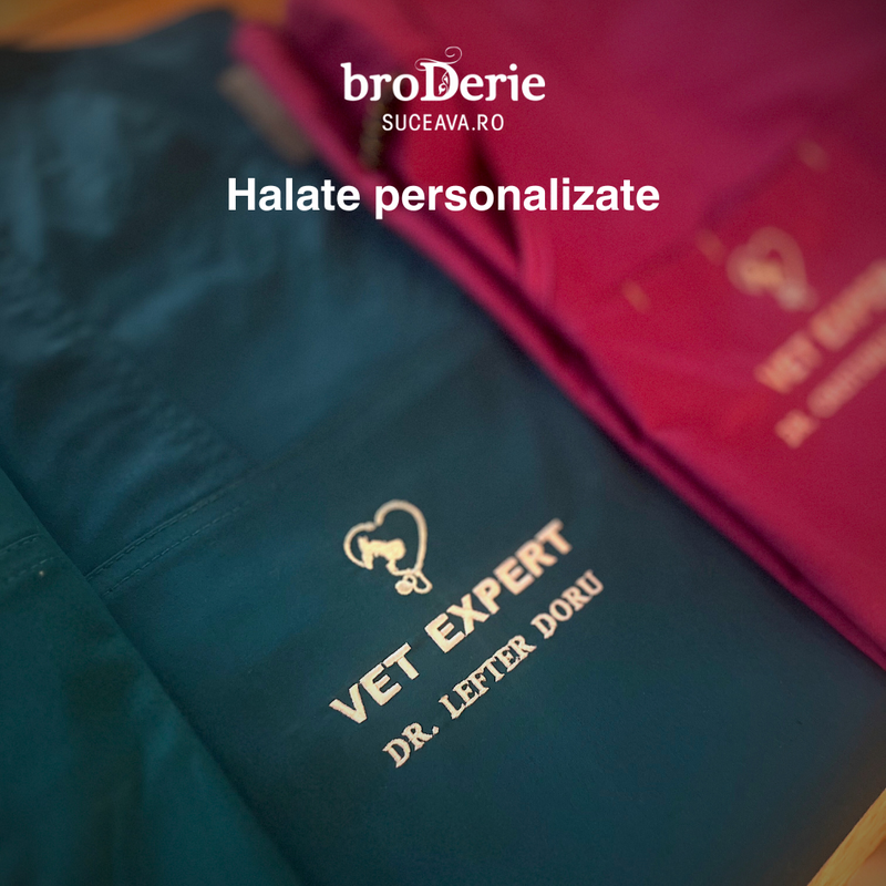 Halate brodate VET EXPERT