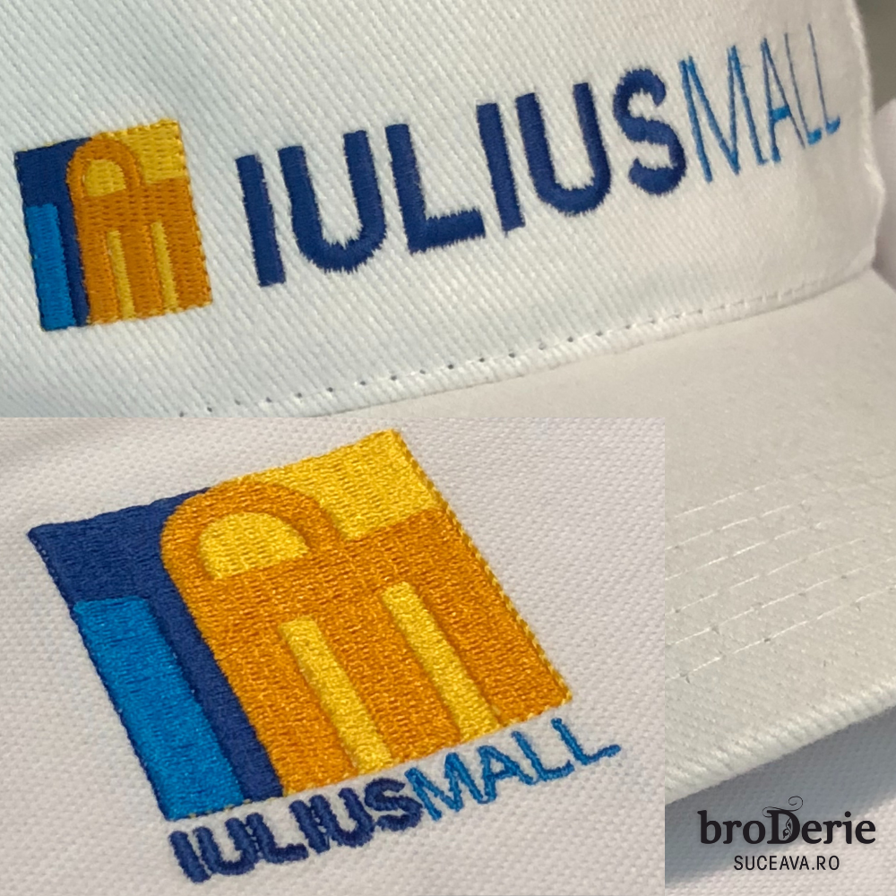 Logo Iulius Mall Suceava brodat