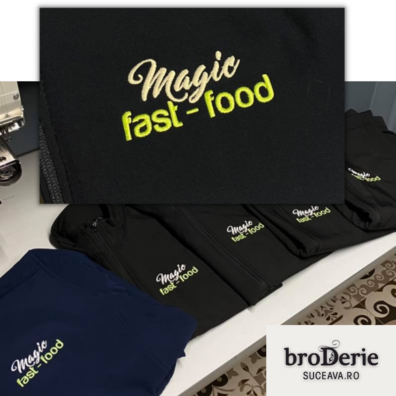 Logo Magic Fast Food brodat