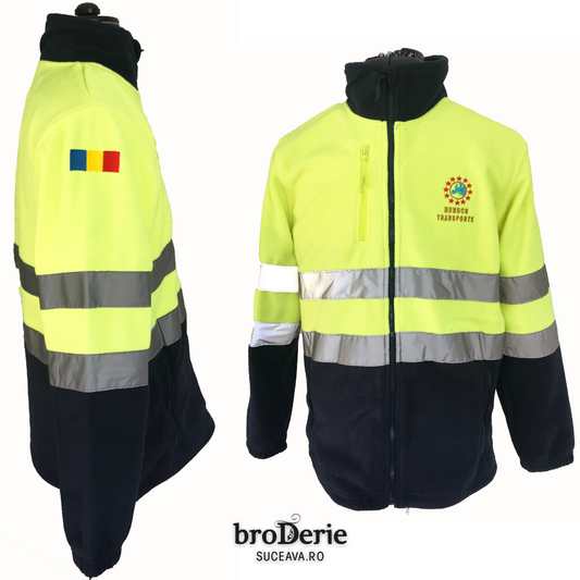 Jacheta Softshell HV brodata cu Nunucu Transporte