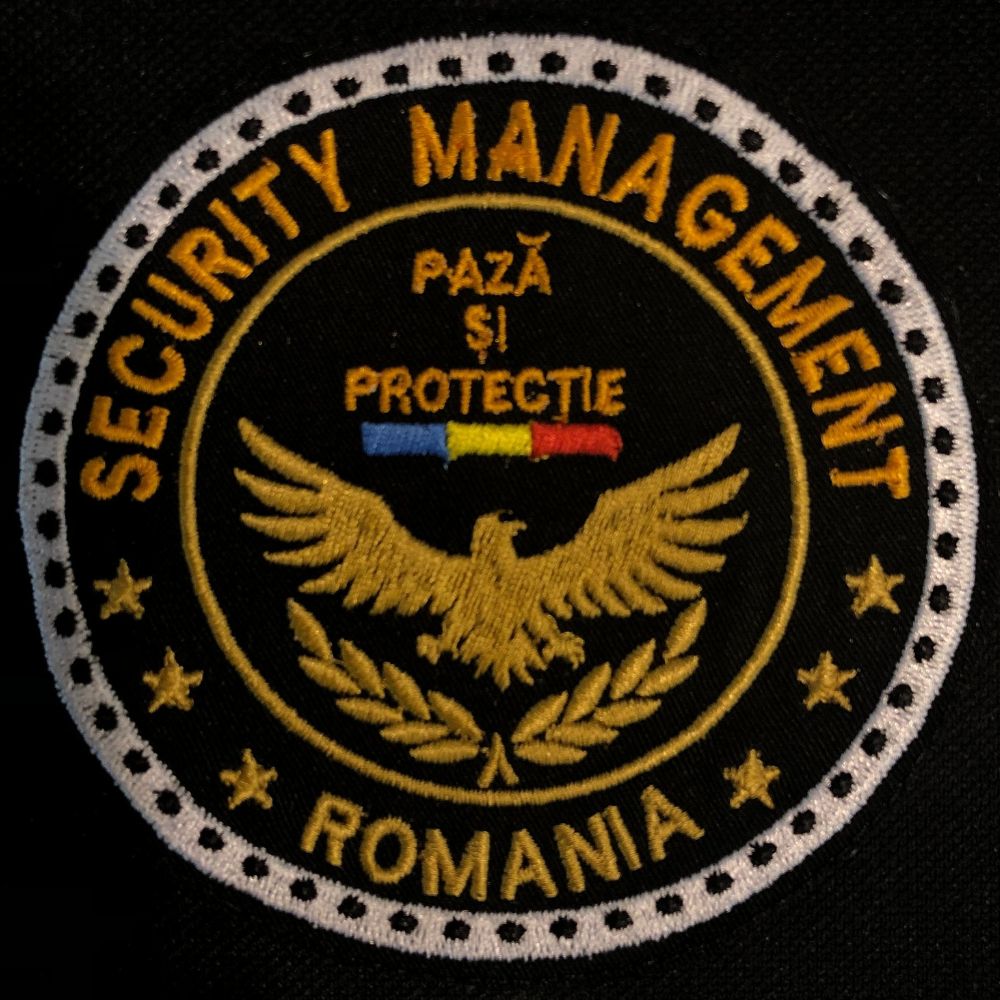 Emblema brodata Security Management