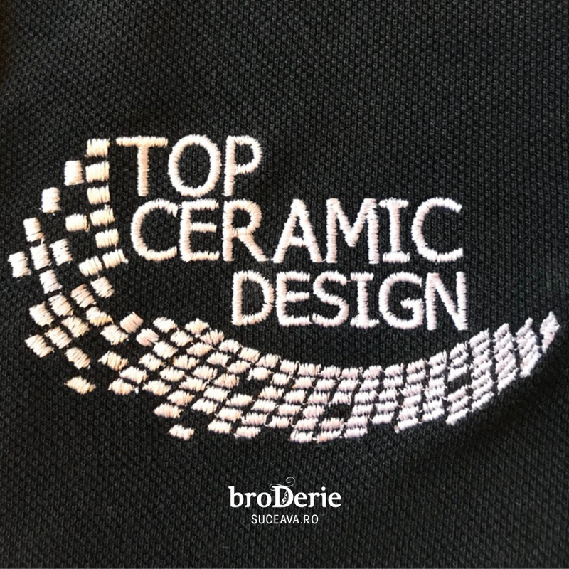 Logo brodat Top Ceramic Design