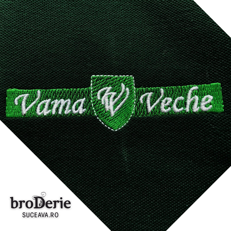 Logo brodat Vama Veche