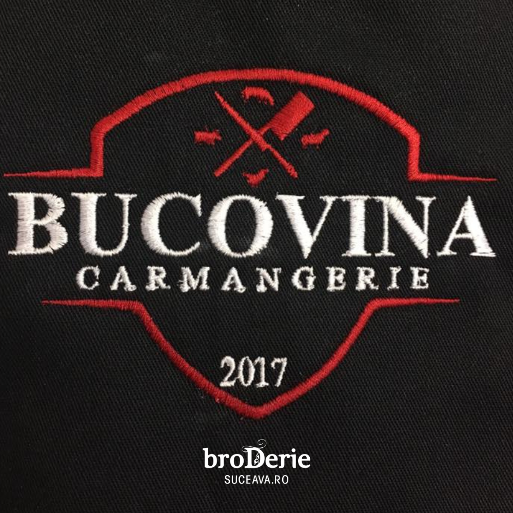 Logo brodat Bucovina CARMANGERIE