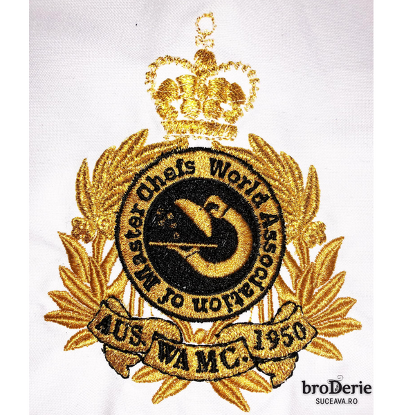 Emblema brodata World Association of Master Chefs