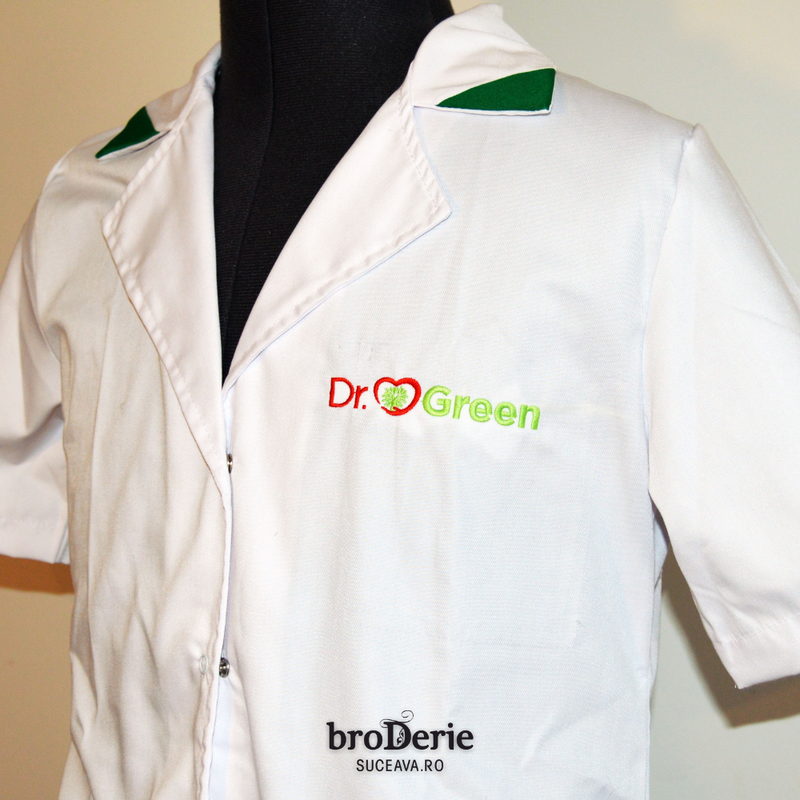 Halat brodat cu logo DR. Green