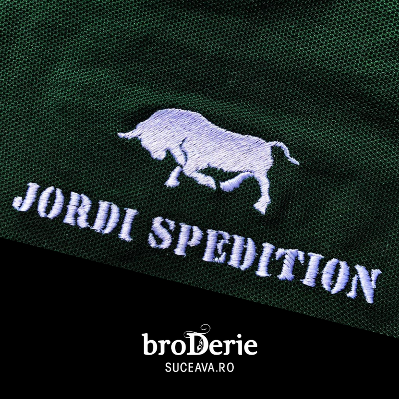 Logo brodat Jordi Spedition