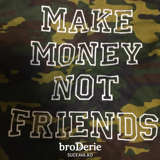 Make money not friends