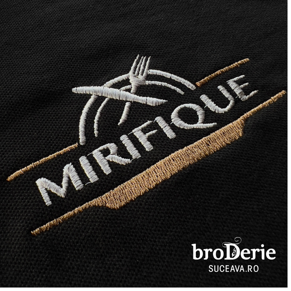 Tricouri brodate cu logo MIRIFIQUE