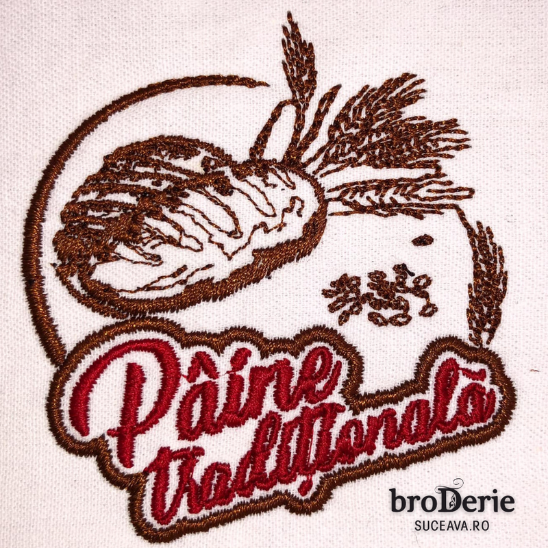 Logo brodat Paine traditionala