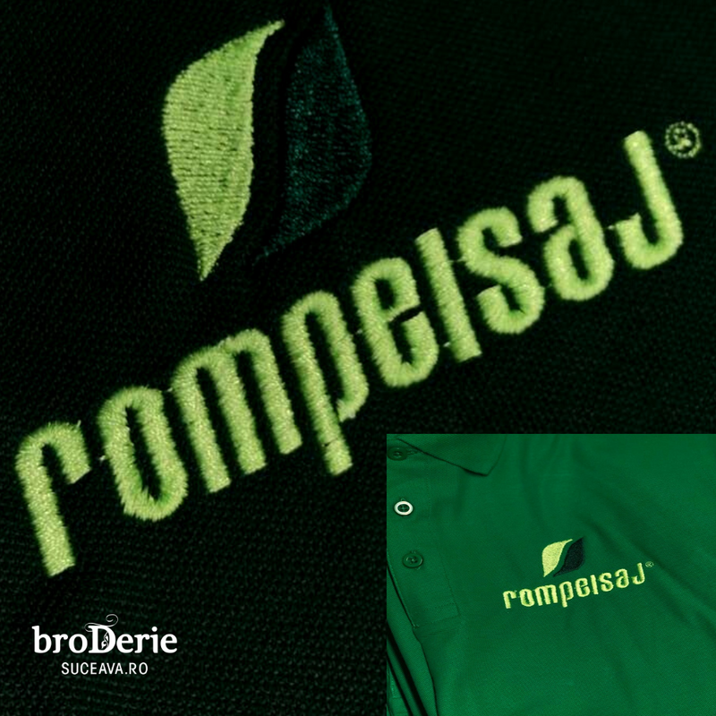 Logo brodat ROMPEISAJ