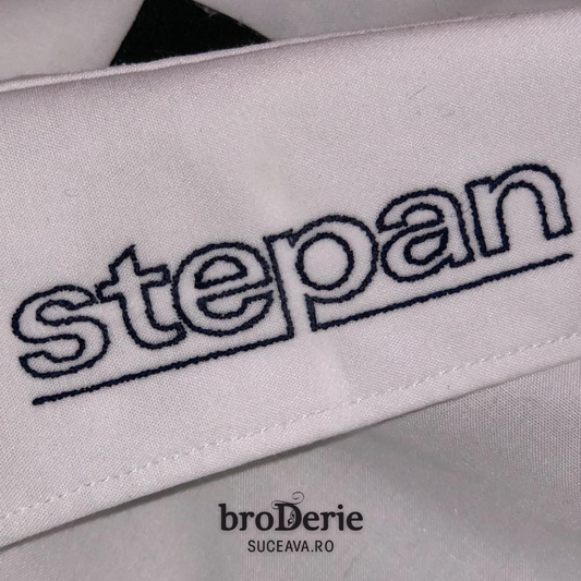 Logo brodat STEPAN