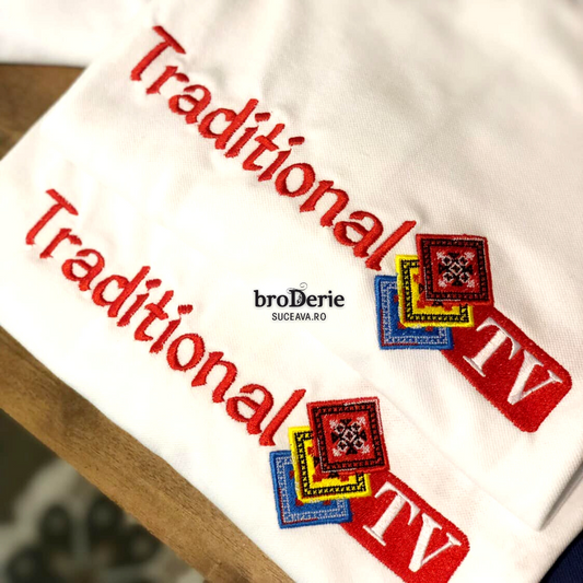 Logo brodat Traditional TV