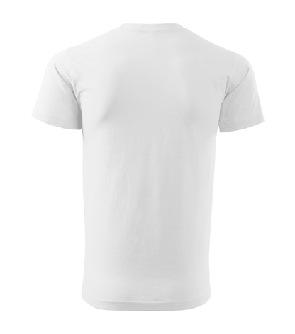 Tricou basic alb personalizat brodat