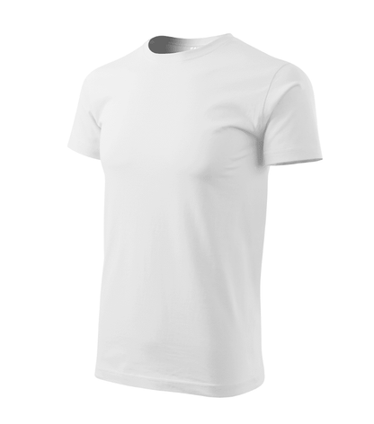 Tricou basic alb personalizat brodat