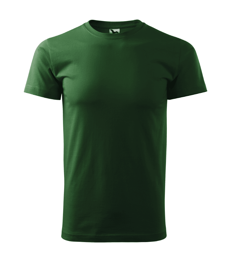 Tricou basic albastru regal personalizat brodat