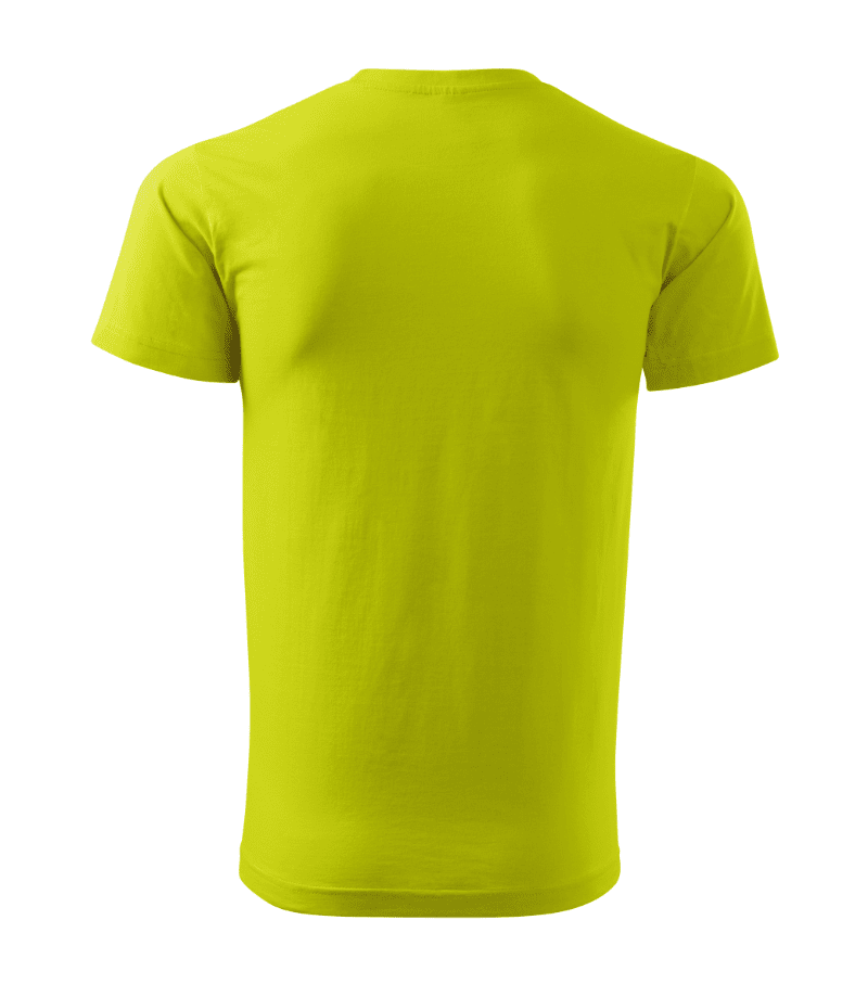 Tricou basic lime personalizat brodat