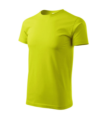 Tricou basic lime personalizat brodat