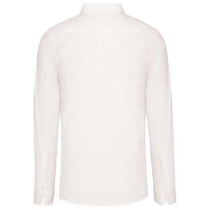 KA513 Men's long-sleeved cotton poplin shirt