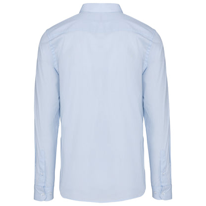 KA513 Men's long-sleeved cotton poplin shirt