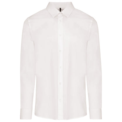 KA513 Men's long-sleeved cotton poplin shirt