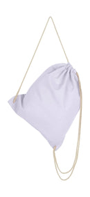 Organic Cotton Drawstring Backpack