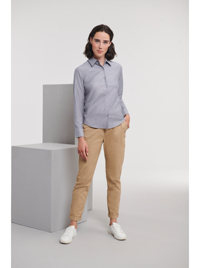 Ladies' Classic Oxford Shirt LS