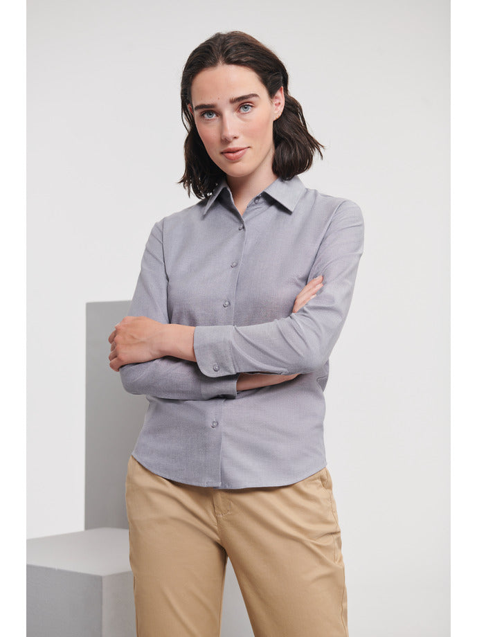 Ladies' Classic Oxford Shirt LS