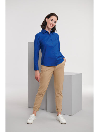 Ladies' Classic Oxford Shirt LS