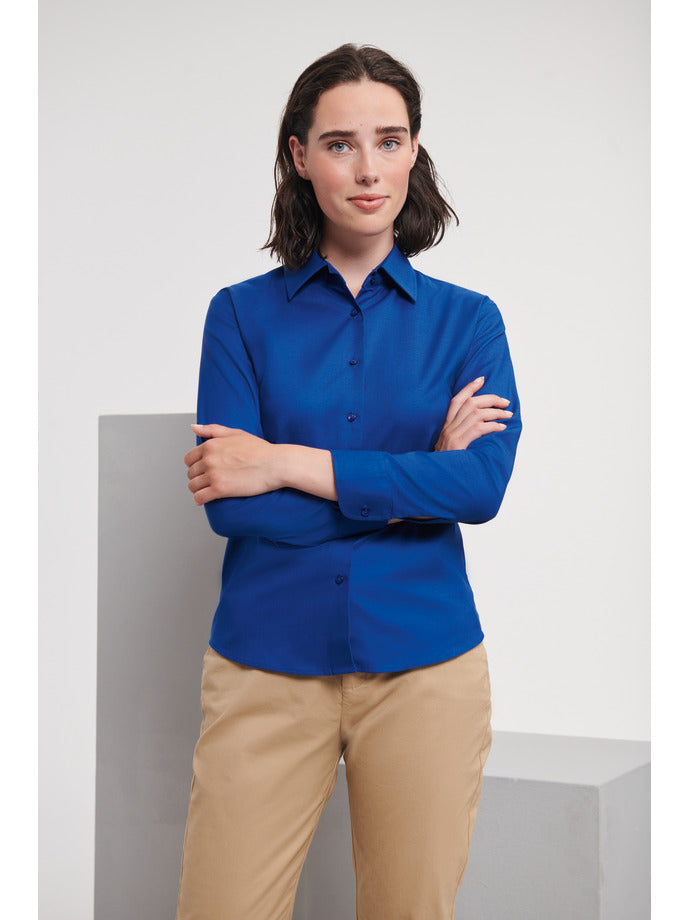 Ladies' Classic Oxford Shirt LS