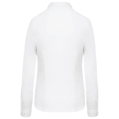 KA510 Women's long-sleeved cotton poplin shirt