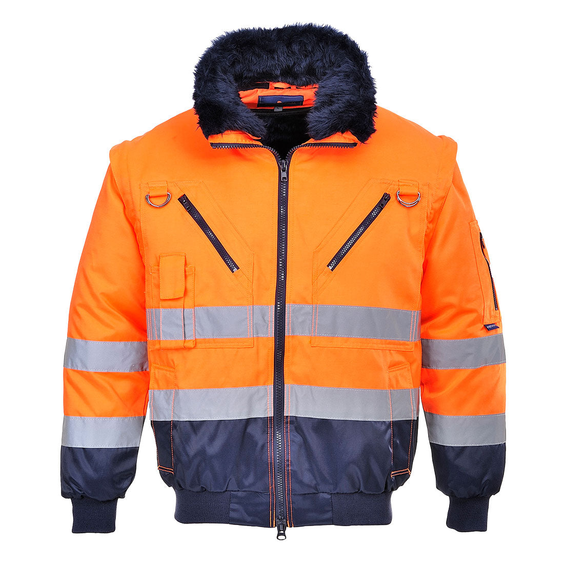 PJ50 - 3 in 1 Hi Vis Pilot Jacket 