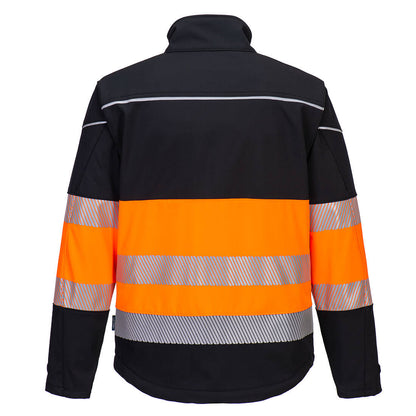 PW375 - PW3 Jachetă Softshell Hi-Vis Clasa 1 - Broderie Suceava