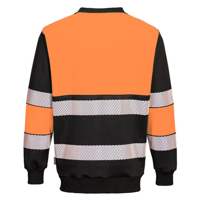 W376 - PW3 H-Vis Class 1 Sweatshirt