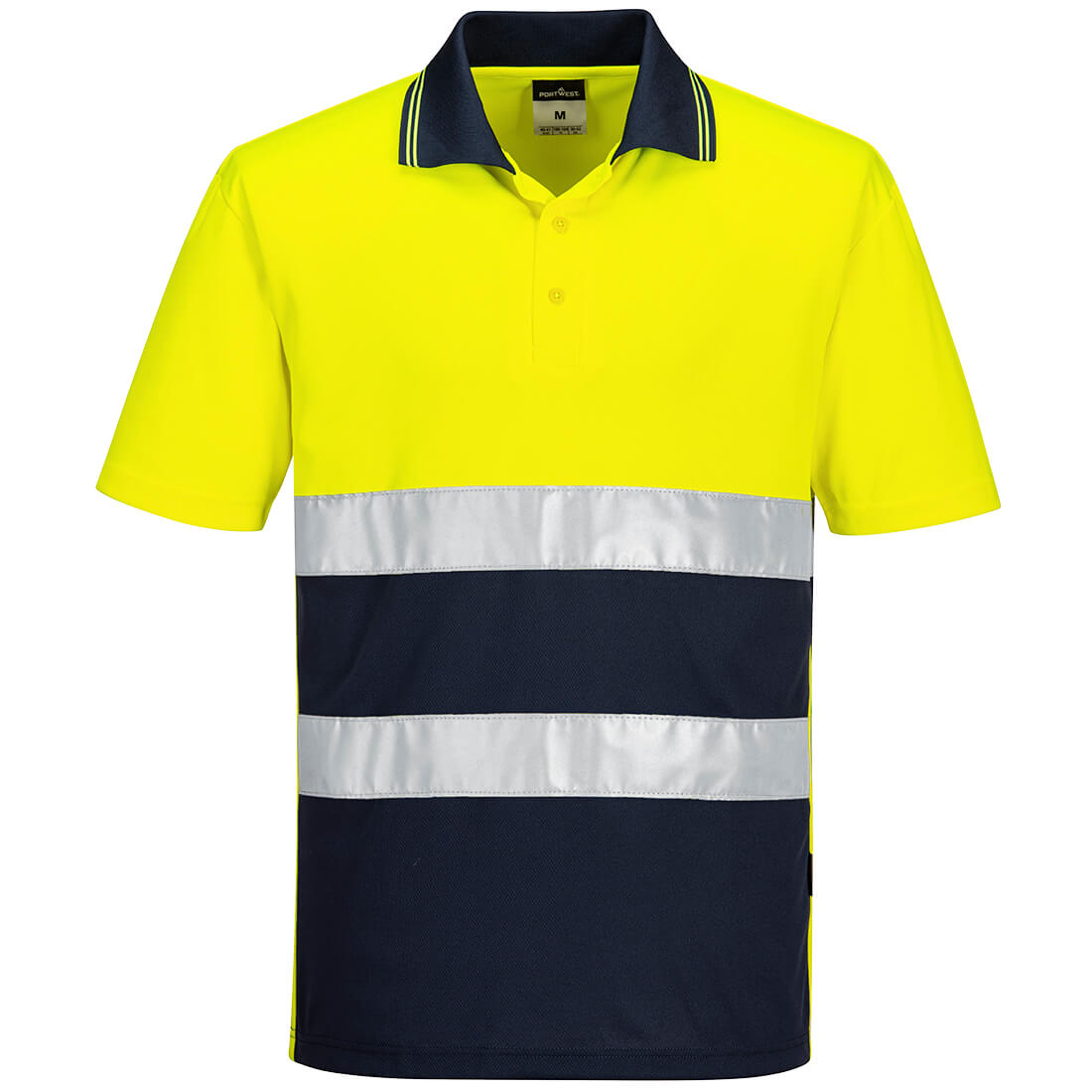 S175 - Hi-Vis Lightweight Contrast Polo Shirt S/S