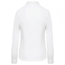 KA510 Cămașă damă din poplin de bumbac cu mâneci lungi - Broderie Suceava