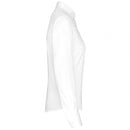 KA510 Cămașă damă din poplin de bumbac cu mâneci lungi - Broderie Suceava