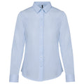KA510 Cămașă damă din poplin de bumbac cu mâneci lungi - Broderie Suceava