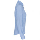 KA510 Cămașă damă din poplin de bumbac cu mâneci lungi - Broderie Suceava