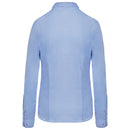 KA510 Cămașă damă din poplin de bumbac cu mâneci lungi - Broderie Suceava